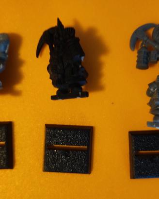 Gruppo di comando minatori Warhammer Passoteschio