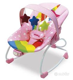 Sdraietta neonato hamaca evolutiva Asalvo rosa