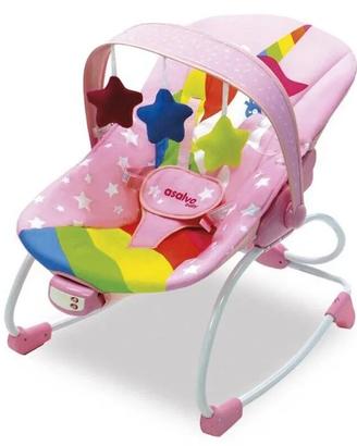 Sdraietta neonato hamaca evolutiva Asalvo rosa
