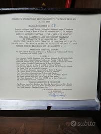 targa in bronzo papa Giovanni Paolo II