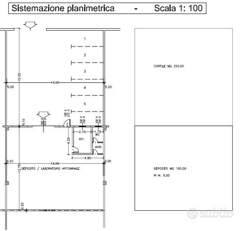 Capannone locale artigianale predda niedda str.41