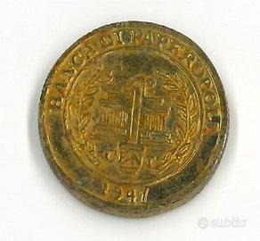 Moneta 1° Cent. Zio Paperone