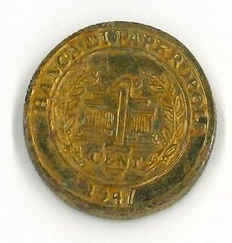 Moneta 1° Cent. Zio Paperone