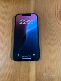 Iphone 12 da 128 gb di colore blu. Batteria ok