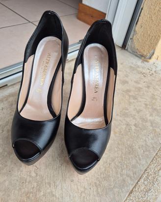 Scarpe decolté nere Altramarea n. 37