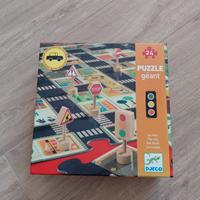 puzzle gigante  pista per macchinine 