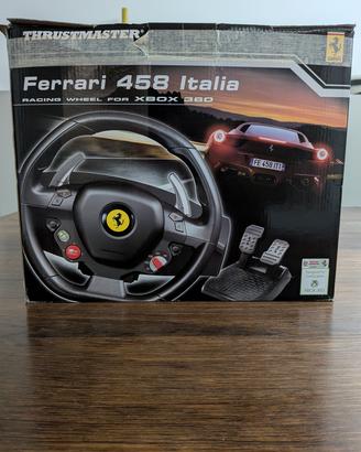 Volante Thrustmaster Ferrari 458 Italia xbox 360