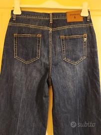 Blue jeans vintage palazzo da donna Dondup