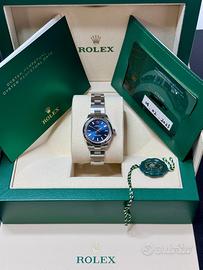 Rolex Oyster Perpetual 28 blu