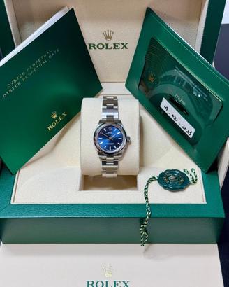 Rolex Oyster Perpetual 28 blu