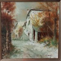 Quadro pittore Bruno Casati