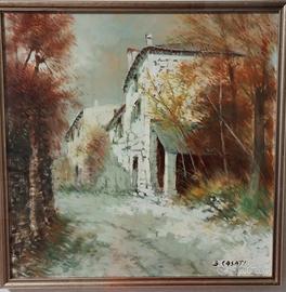 Quadro pittore Bruno Casati