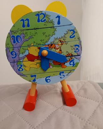 Orologio in legno puzzle Winnie the Pooh 