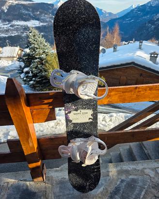 Burton Blunt 153W + attacchi Burton L