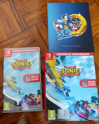 Team Sonic racing edizione 30° anniversario nin sw