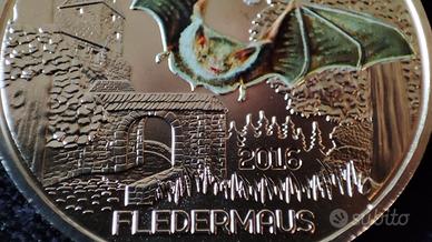 Monete colorate animali Austria