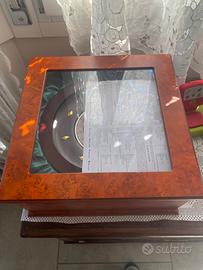 Roulette Da Tavolo in Legno Alta Qualità
