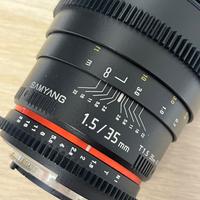 Samyang 35 T1.5 Nikon  cine