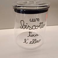 Biscottiera - vaso "un biscotto tira l'altro"