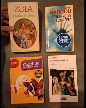 Romanzi in lingua francese 