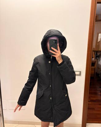 Woolrich Donna Lungo Nero