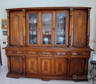 Credenza Vetrina Classica in Legno