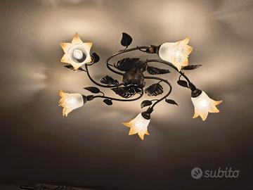 lampadario completo di luci led