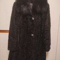 cappotto vera pelliccia donna