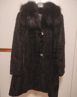cappotto vera pelliccia donna