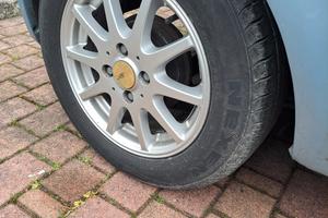 pneumatici con cerchi in lega