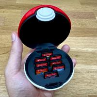 Porta cartucce nintendo switch pokeball