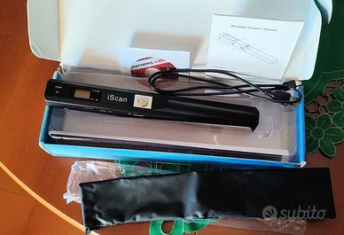 iScan-Scanner portatile con SD 32 Gb
