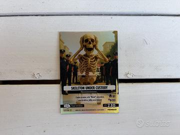 Skeleton Under Custody Skifidol Italian Brainrot