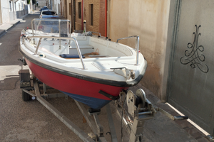 Barca completa motore e carrello omologato