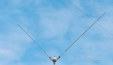 Dipolo a V per 10 / 11mt o 50mhz