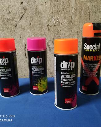 Vernice spray fluo   NUOVO