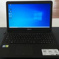 Notebook ASUS 15.6", Intel i7, SSD, GeForce 930