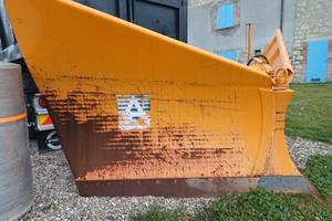 Assaloni, vomero, neve, lama, spargisale, trattore