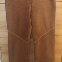 Pantaloni vera pelle scamosciata COMBIPEL