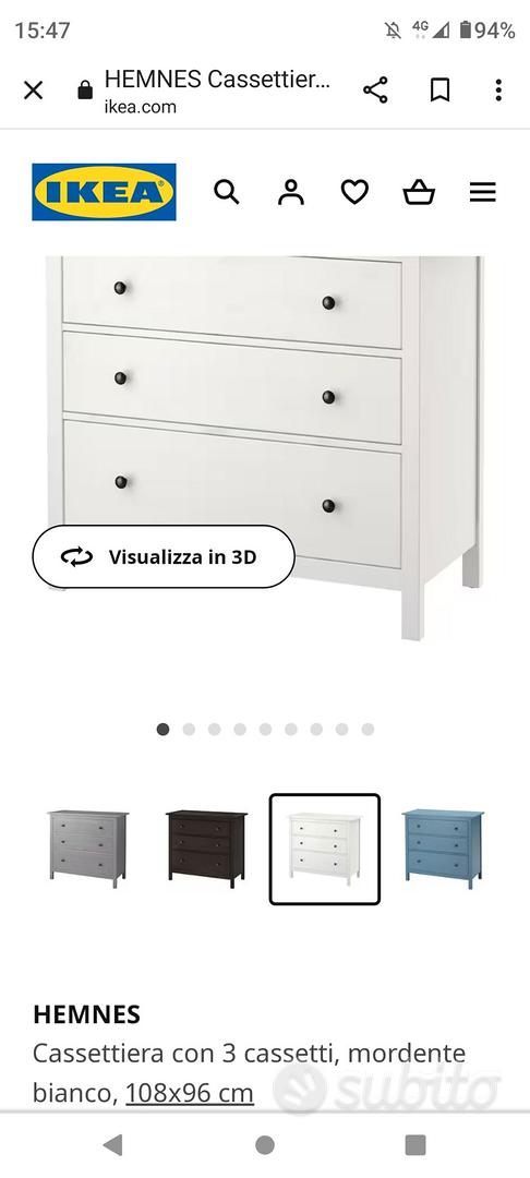 fasciatoio su misura per comò Ikea HEMNES - Tutto per i bambini In vendita  a Genova