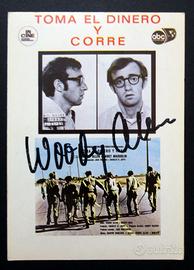 Woody Allen, Autografo Originale - LOA