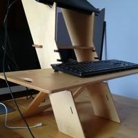 standing desk legno pimpmydesk