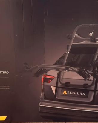 Porta bicicletta ALTHURA TURN E-BIKE per due bici