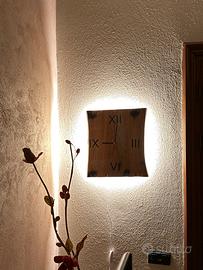 Orologio da muro in legno