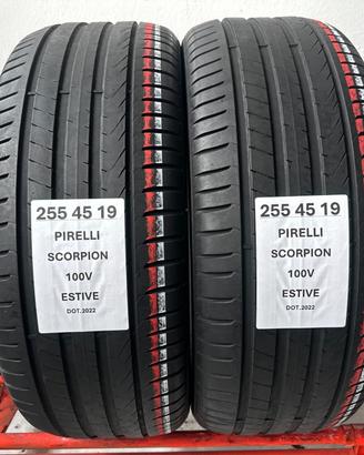 2 gomme 255 45 19 PIRELLI
