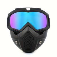 Ls2 maschera per casco jet trial cross