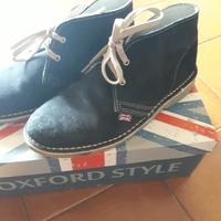 Polacchine scamosciate unisex Oxford Style mis. 36