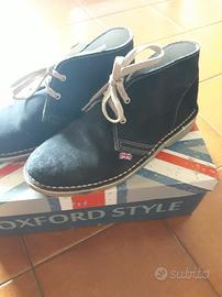 Polacchine scamosciate unisex Oxford Style mis. 36