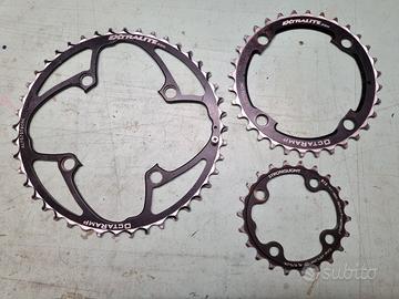 Set corone Extralite Octaramp/Stronglight 44/32/22