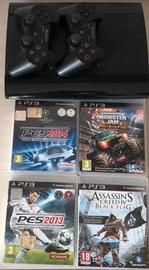 PS3 + 2 controller originali + 4 giochi – Ottime c